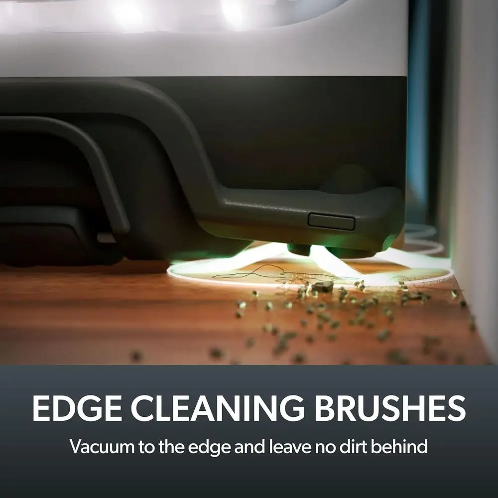 Cordless Vacuum Cleaner with Anti-Hair Wrap Bar - Dual Edge-Clean Brushes - Perfect for Carpet and Hardwood Floors - Re