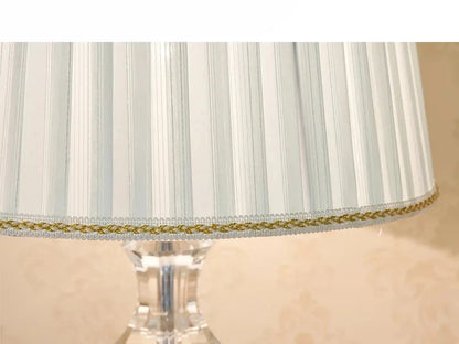 2025 Niche Light Luxury Crystal Table Lamp Villa Bedroom Bedside Modern Pleasure Simple Palace Bedside Lamp Home