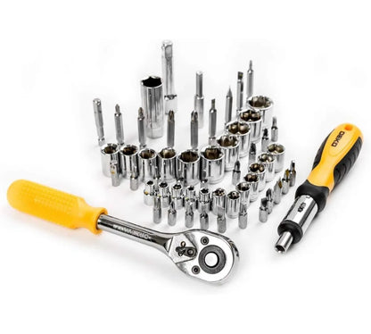 228-Piece Professional Socket Wrench Set with Toolbox - Auto Repair & DIY Hand Tools for Mechanics & Home Use