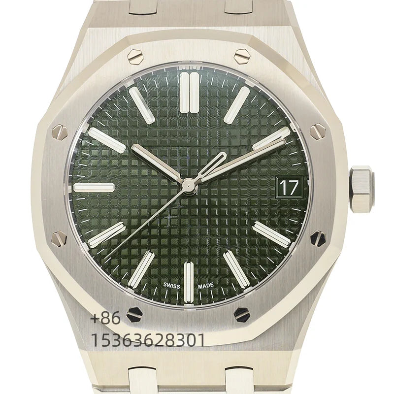 Customized Double Cycloid Hollow Out 41mm 15510 Watch 316L Luxurious Waterproof Mechanical Man Watch