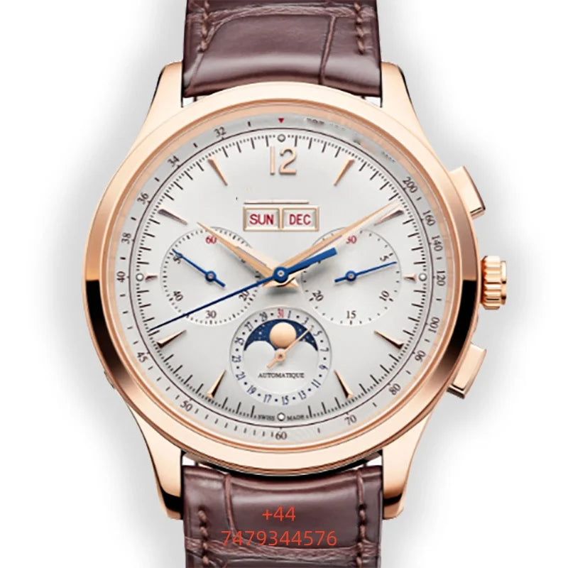 Customized 759 Automatic Luxury Men's Watch 40mm Waterproof Mechanical Business Watch for Men 316l