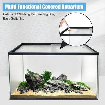 Thick Ultra Clear Glass Large Fish Tank 29 Gallon for High End Enthusiasts