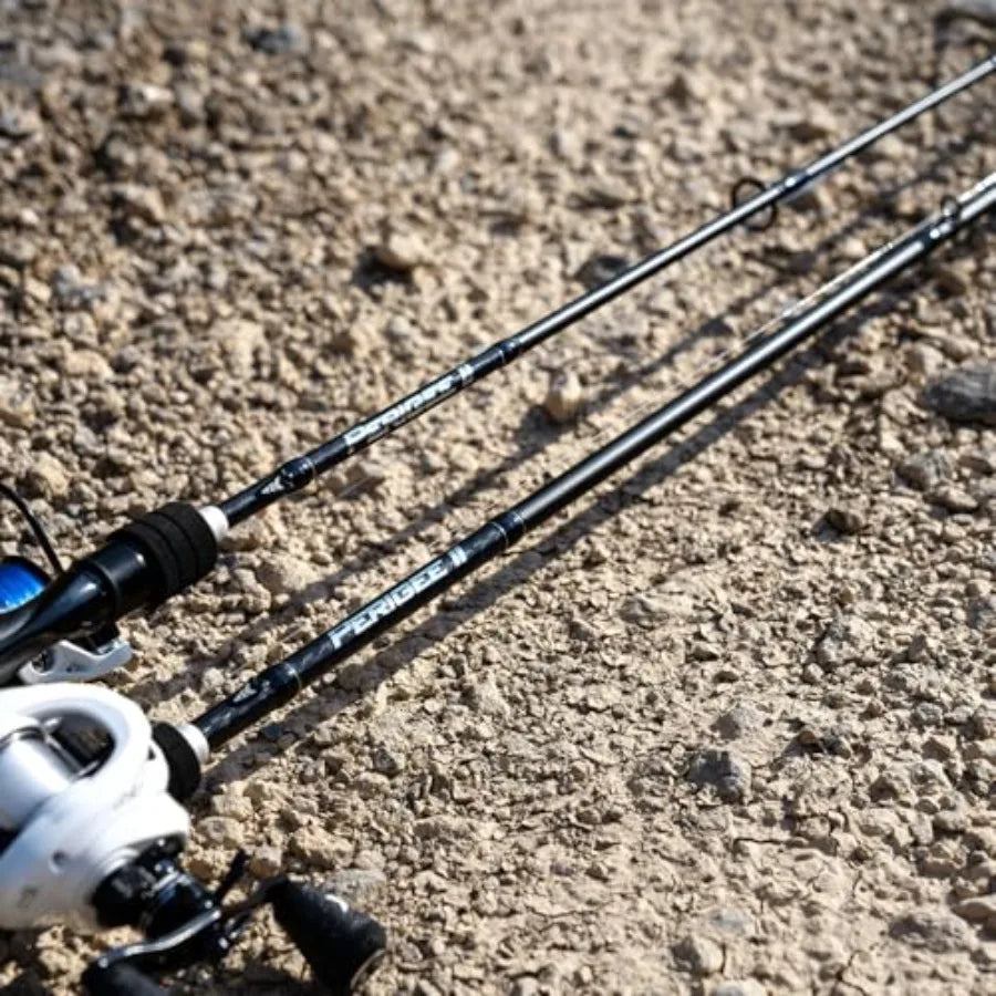 Perigee II Spinning Casting Fishing Rods with Fuji ORing Line Guides for Precision Casting and Spinning in Freshwater