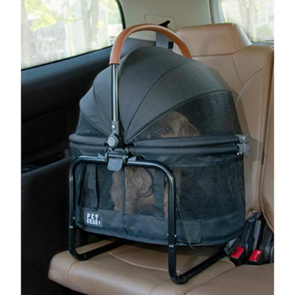 Pet Gear A Vermont Family Owned Company Since 1936 3-in-1 Travel System View 360 Stroller Converts to Carrier and Booster Seat