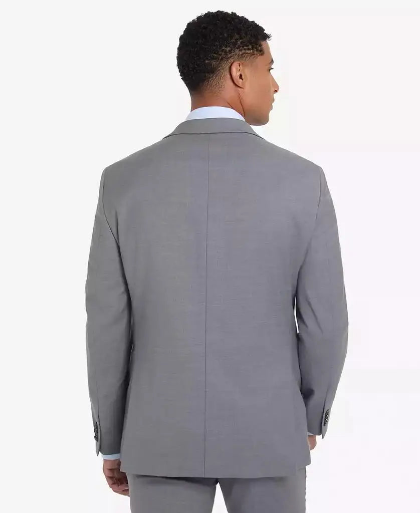 Tommy Hilfiger | Men's Solid Pearl Grey Suit Jacket