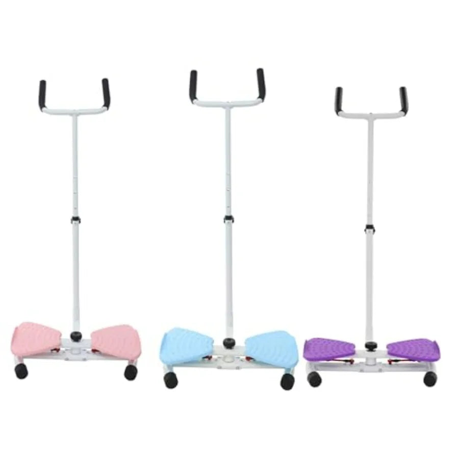 Waist Twisting Machine with Handlebar Ab Twist Board with 330 lbs Weight Capacity Home Gym Exercise Equipment for Slim Waist an