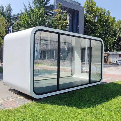 Sinoy Fast Build Mobile Tiny Houses Waterproof Prefab Office Pod Prefabricated Container House Portable Casa Living Room Apple