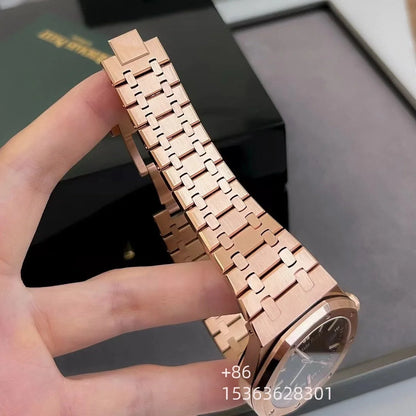 Customized Double Cycloid Hollow Out 41mm 15510 Watch 316L Luxurious Waterproof Mechanical Man Watch
