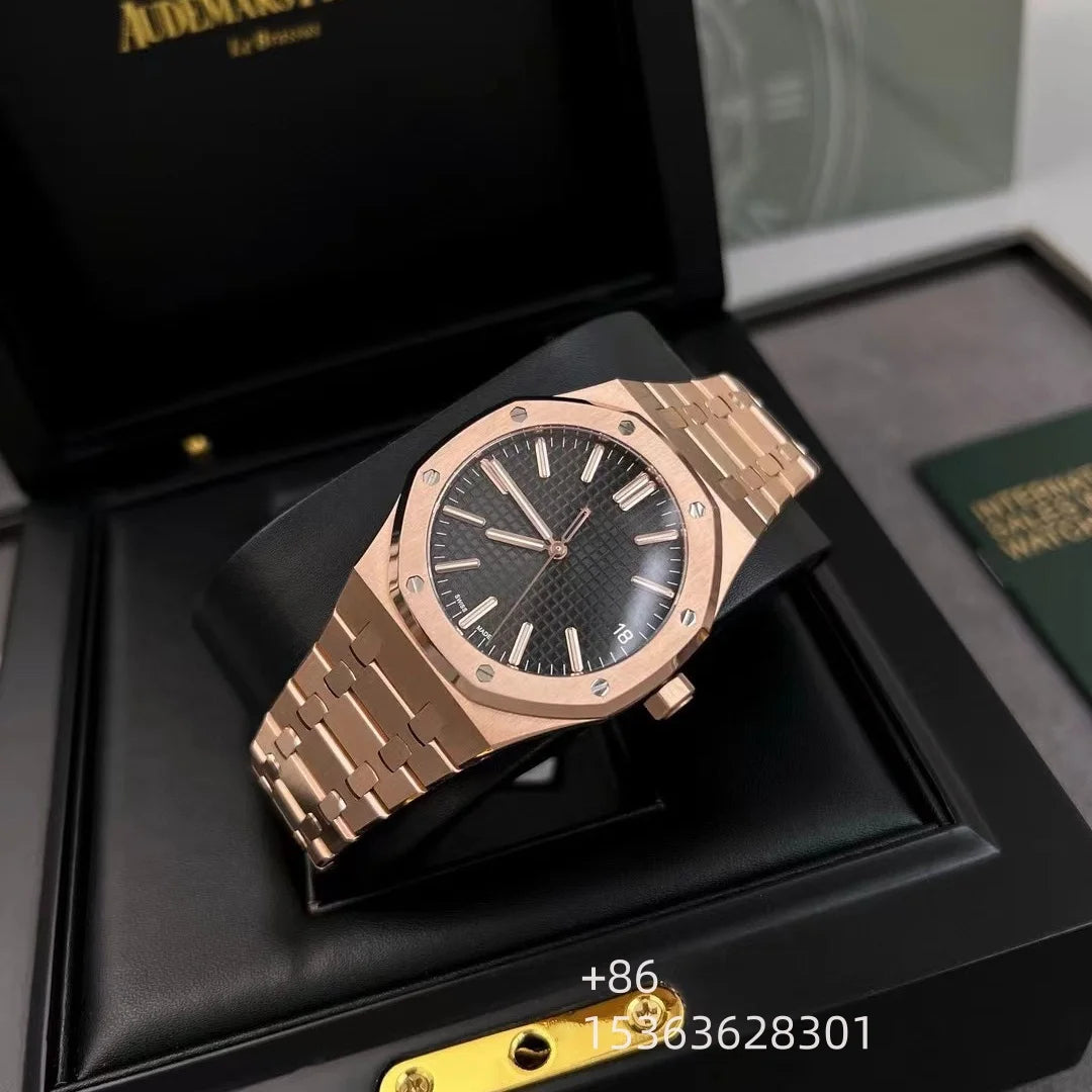 Customized Double Cycloid Hollow Out 41mm 15510 Watch 316L Luxurious Waterproof Mechanical Man Watch