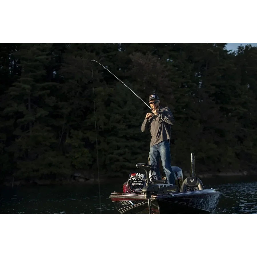 Ambassadeur Line Counter Baitcast Reel for Precision Fishing: Advanced Line Counter Technology Smooth Casting Performance Durab