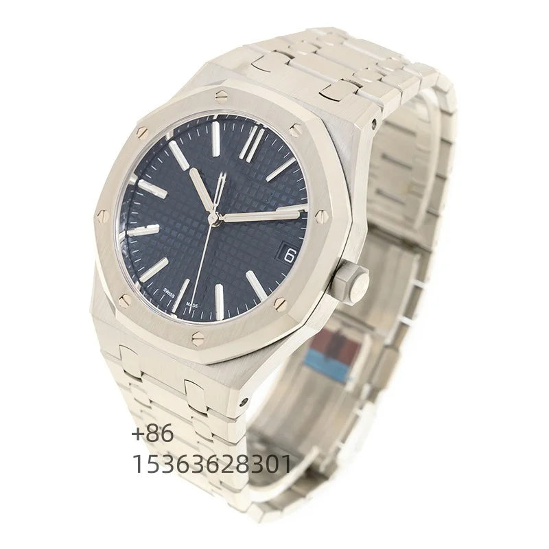 Customized Factory Double Cycloid Hollow Out 41mm 15510 Watch 316L Luxurious Waterproof Mechanical Man Watch