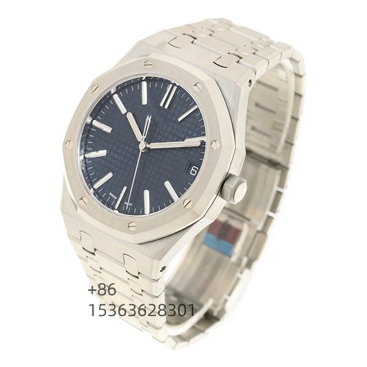 Customized Factory Double Cycloid Hollow Out 41mm 15510 Watch 316L Luxurious Waterproof Mechanical Man Watch