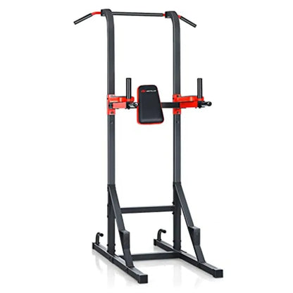 Power Tower Pull Up Bar Dip Station Multi-function Dip Bars Stand Workout Equipment for Full-body Home Gym Fitness Exercise Str