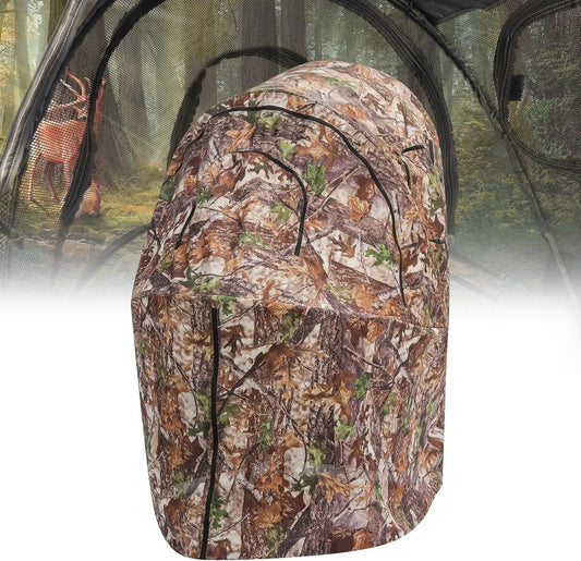 Hunting Blind,Hunting Chair Ground Blind,See Through Deer Blinds,Portable Camouflage Pop Up Blinds·Factory Direct Sales