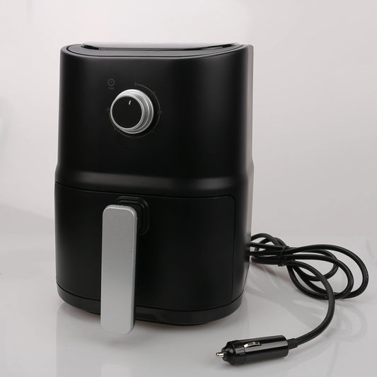 200W 24V 2.5L Electric Air Fryer For Camping Travel oil free cooking in Truck