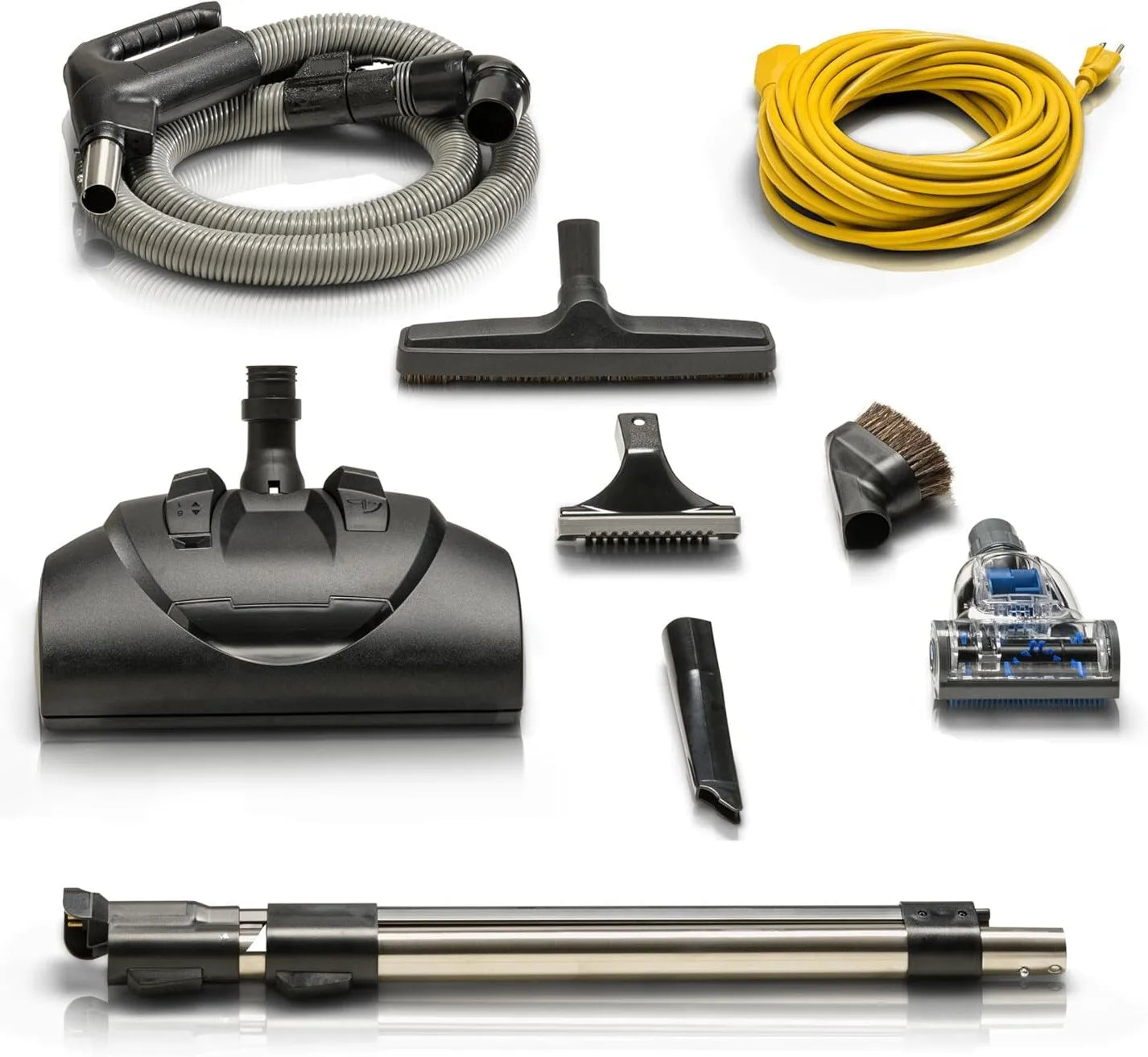 2.0 Commercial Bagless Backpack Vacuum Cleaner with Electric Power Nozzle