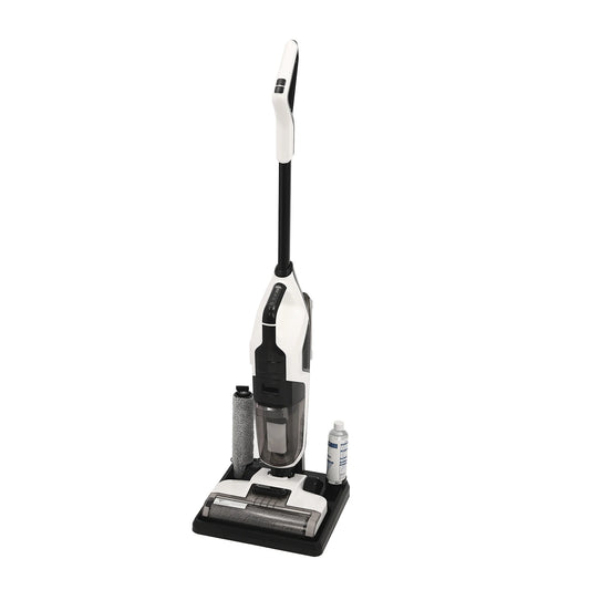 Push-Type Vacuum Cleaning Drag-Cleaning Machine 35w Duration 60min Us Plug Abs 0.8l 0.72l Tanks H13 Filte