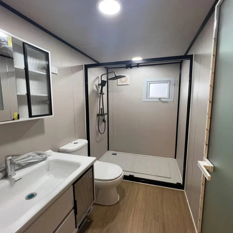 20ft Expandable Container Prefabricated House 3 Bedroom Luxury Container House Complete with Multiple Container Room Customized