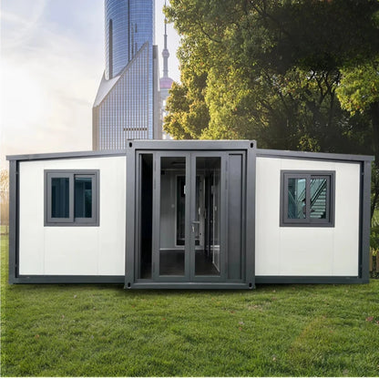 Luxury Folding Container House Prefabricated Mobile Tiny Home Container 3 Bedrooms Expandable Container House For Australia