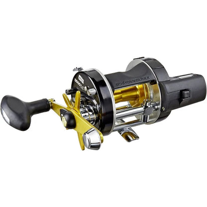 Ambassadeur Line Counter Baitcast Reel for Precision Fishing: Advanced Line Counter Technology Smooth Casting Performance Durab