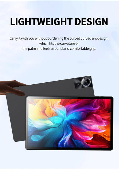 2025 14-inch Android Tablet 13 tablet with 10-core big battery, 16GB RAM, 1TB storage, 5G dual SIM support, 12900mAh ultra-lo