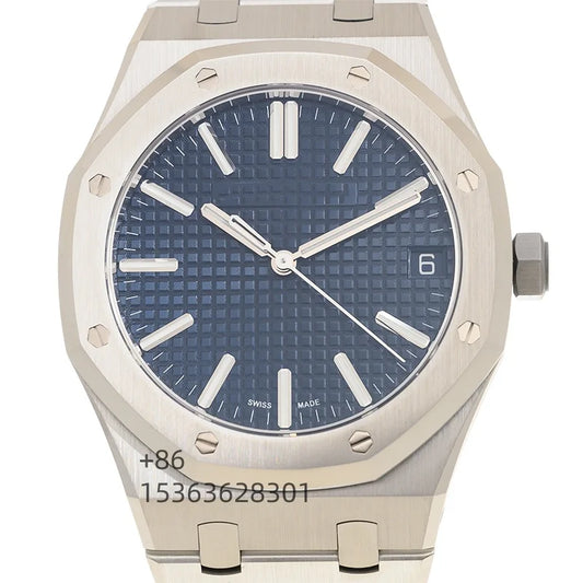 Customized Factory Double Cycloid Hollow Out 41mm 15510 Watch 316L Luxurious Waterproof Mechanical Man Watch