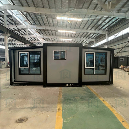 China Expandable Container House 20ft 40ft 3 Bedroom Folding House Prefabricated Portable Mobile Home Modular Container Houses