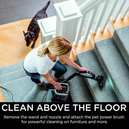 NV752 Rotator Powered Lift-Away TruePet Upright Vacuum with HEPA Filter, Large Dust Cup Capacity, LED Headlights, Upholstery Too