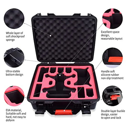 FPVtosky Professional Hard Case for DJI FPV [Case Only] - DJI FPV Drone Carrying Case Accessories - Fits 6 Batteries - Keep Pro