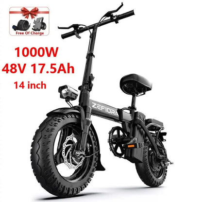 Electric Bike 14 26 Inch 1000w 30-50mph 30-60miles 48v Removable Battery,multiple Different Models Mountain Electric Bicycle