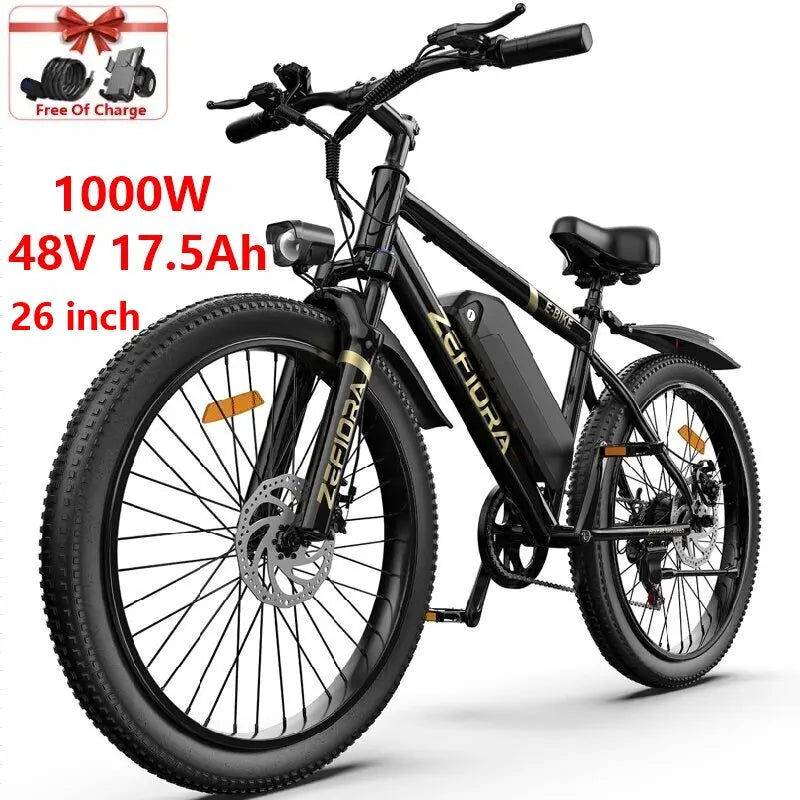 Scooter Electric 14 26 Inch 1000w 30-50mph 30-60miles 48v 10ah 15ah Battery,free Local Shipping Certified Ul2849 Electric Bike