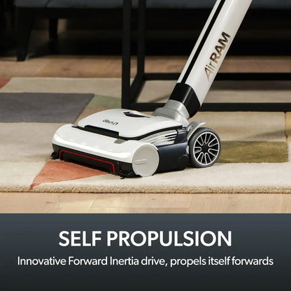 Cordless Vacuum Cleaner with Anti-Hair Wrap Bar - Dual Edge-Clean Brushes - Perfect for Carpet and Hardwood Floors - Re