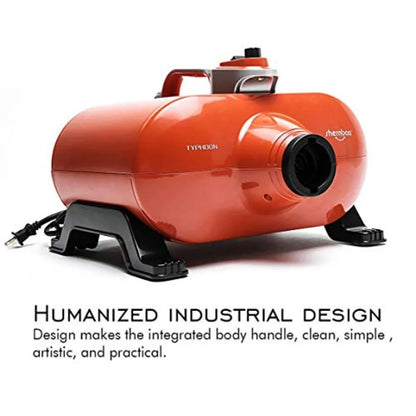 High Velocity Professional Dog Pet Grooming Hair Drying Force Dryer Blower 6.0HP DHD-2400F
