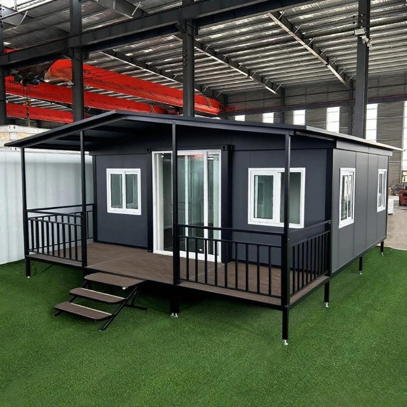 Prefabricated Building Expandable Container House 20ft 40ft Mobile Tiny House Living Hotel Office 2 3 4 Bedrooms Warehouse Barn