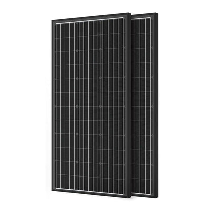 400 watt Solar Panels,High Efficiency Black PV Module Power 2x200W Mono RV Solar Panel for 12/24 Volt System,RV, Customized