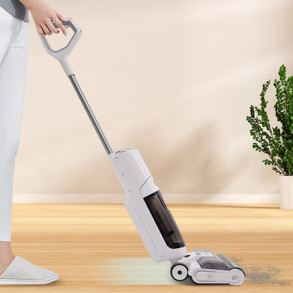 Cordless Wet Dry Vacuum Cleaner 250W Handheld Floor Washing Machine Self-Cleaning Floor Washer with LED Voice for Hard Floor