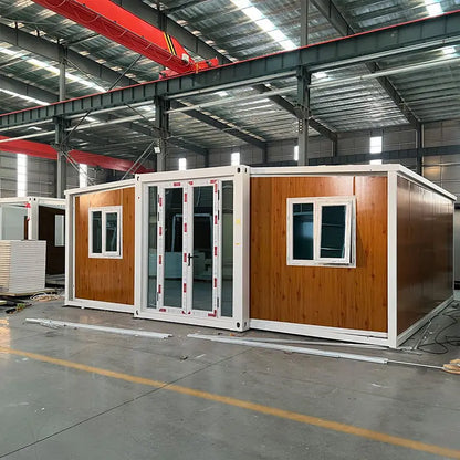 Forest Cabin Luxury Portable House Mobile Home Customized Expandable Container House Prefab Tiny House 2 3 Bedroom Garden Rooms