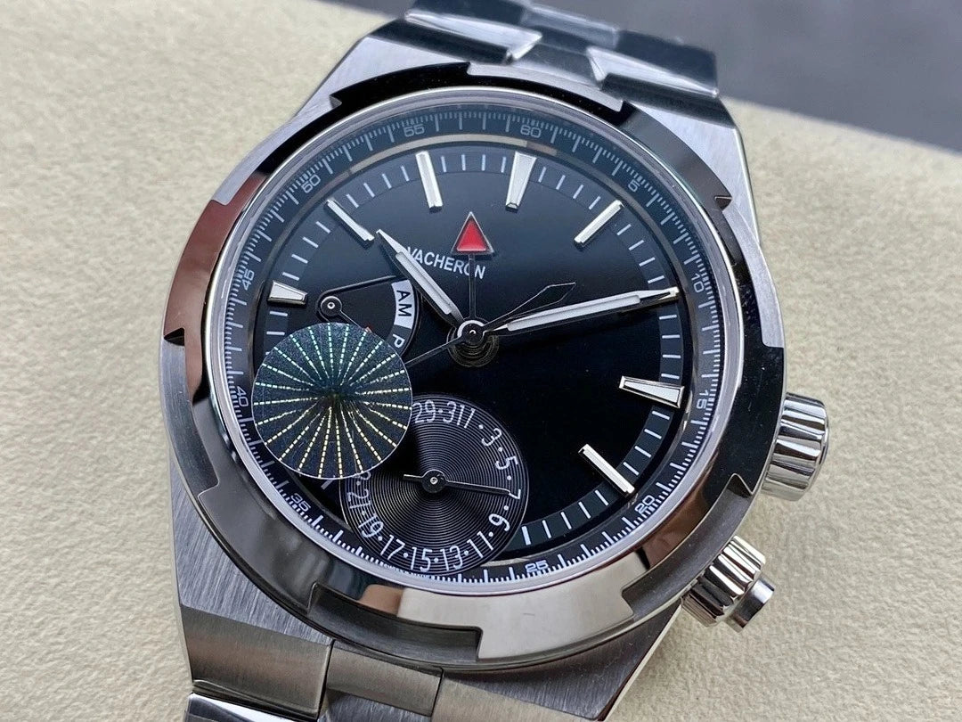 VC Top Brand Reissue Watch with Versatile Case and Moon Phase Design for Men