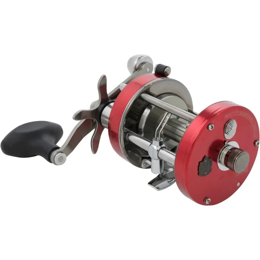 HighPerformance Baitcast Fishing Reel for HeavyDuty Angling Applications with Smooth Rotation and Precision Control Ideal for D