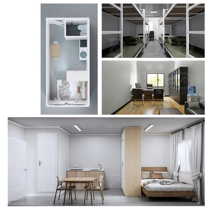 Shipping Living Container House Villas for Outdoor Houses in Tiny Home Houses Ready Ship Garden Buildings From Factory