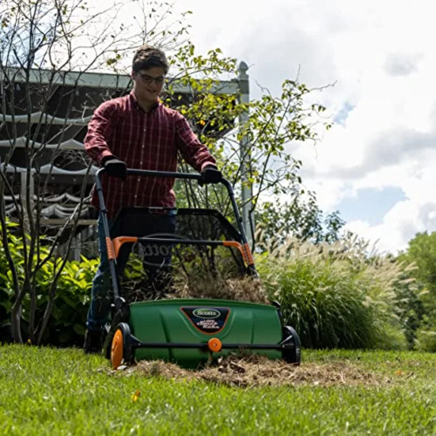 Outdoor Power Tools LSW70026S 26-Inch Push Lawn Sweeper Black/Green