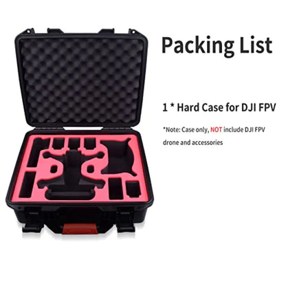 FPVtosky Professional Hard Case for DJI FPV [Case Only] - DJI FPV Drone Carrying Case Accessories - Fits 6 Batteries - Keep Pro