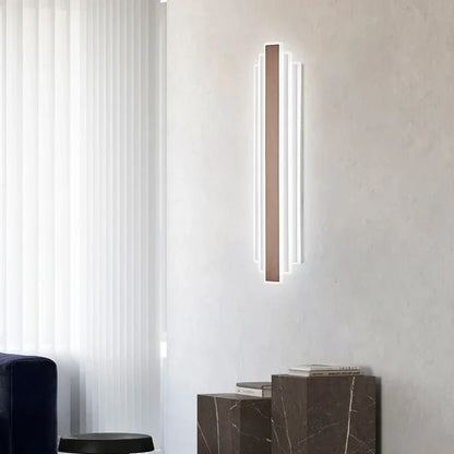 Wall Lamp Northern Europe Light Luxury High-end Long Living Room Background Wall Staircase Aisle Bedroom Bedside Wall Light