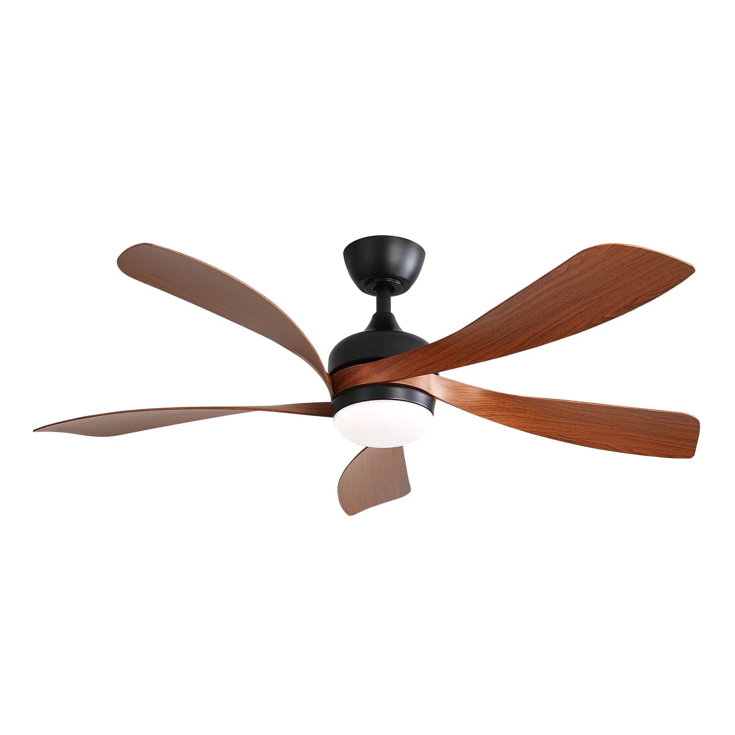 Sofucor 52-Inch 5 Blade Ceiling Fan With LED DC 6-Speed High Wind Speed With Remote Control for rooms