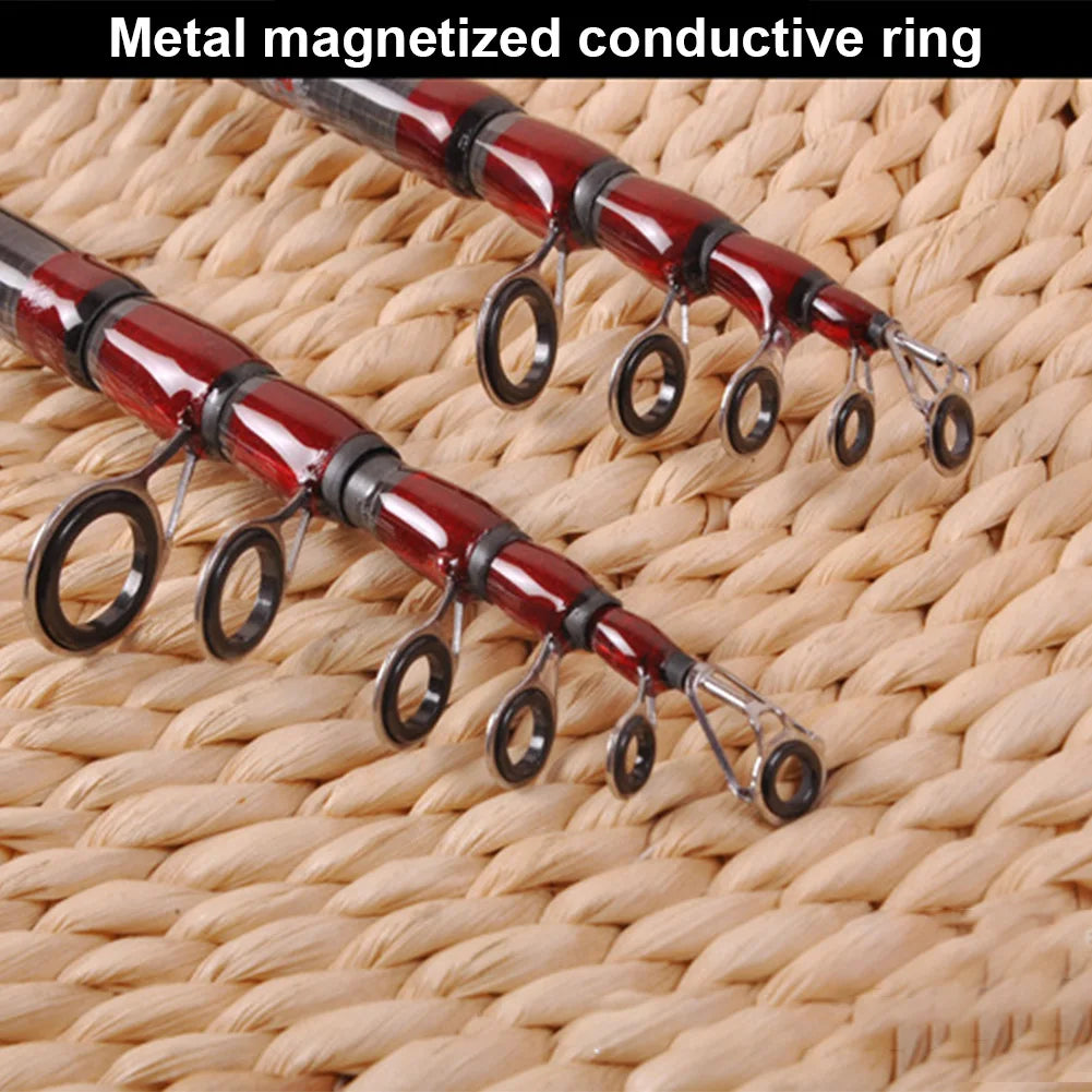 Telescopic Fishing Rod 1.8m/2.1m/2.4m Spinning Fishing Rod Carbon Fiber Spinning Casting Fishing Rod for Bass Pike Carp Fishing