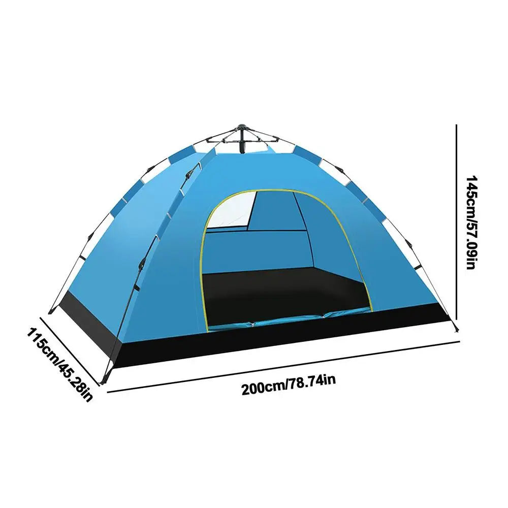 1-2 Person Tent Ultralight Waterproof Automatic Tent Portable 3 Season Backpacking Tent Outdoor Hiking Travelling Camping Tent