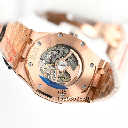 Customized APS Factory Double Cycloid Hollow Out 41mm 15407 Watch 904L Luxurious Waterproof Mechanical Man Watch