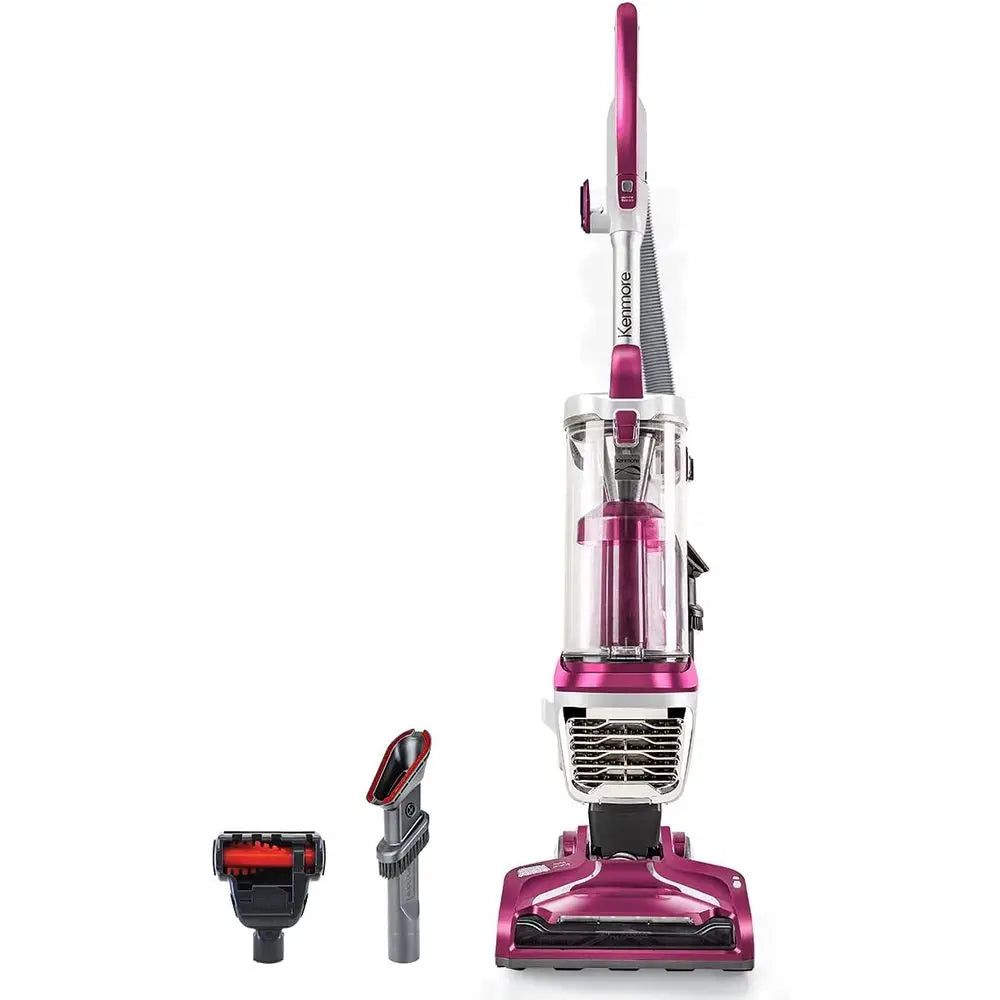 DU5092 Bagless Upright Vacuum Lift-Up Carpet Vacuum Cleaner 2-Motor Power Suction with Hair Eliminator Brushroll, Pet Handi-Mate