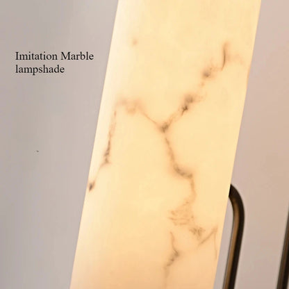 Retro Light Luxury Wall Lamp Imitation Marble Living Room TV Background Wall Lamp Chinese Style Bedroom Bedside Wall Lamp