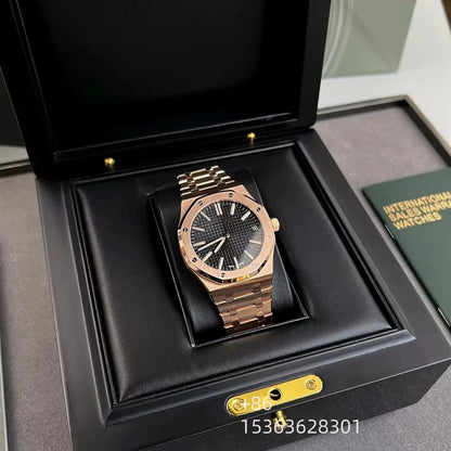 Customized Double Cycloid Hollow Out 41mm 15510 Watch 316L Luxurious Waterproof Mechanical Man Watch